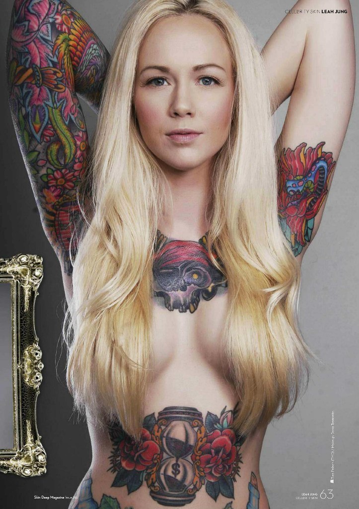 Girls in tattoo) I love them ^^ - NSFW, Girls, Tattoo, Hobby, Longpost