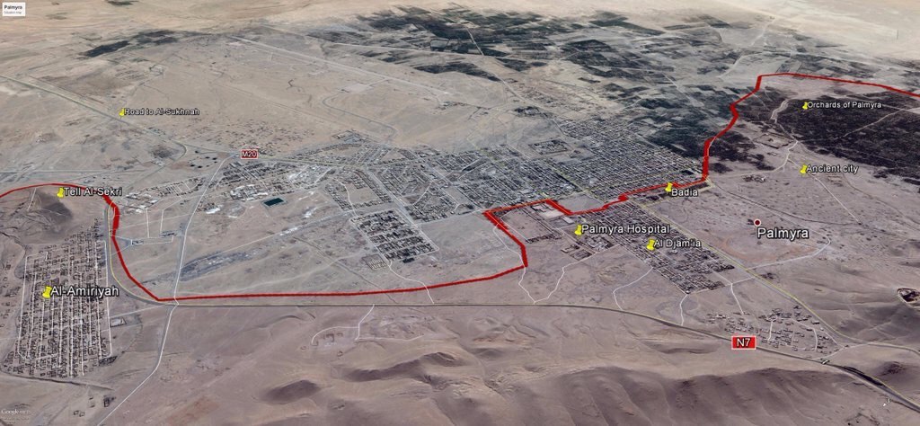 We remember how the SAA and the allies liberated Palmyra and compare it with the current terrorist offensive! - Syria, Palmyra, , , Bashar al-Assad, War in Syria, Politics, Longpost