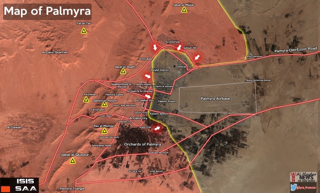 We remember how the SAA and the allies liberated Palmyra and compare it with the current terrorist offensive! - Syria, Palmyra, , , Bashar al-Assad, War in Syria, Politics, Longpost