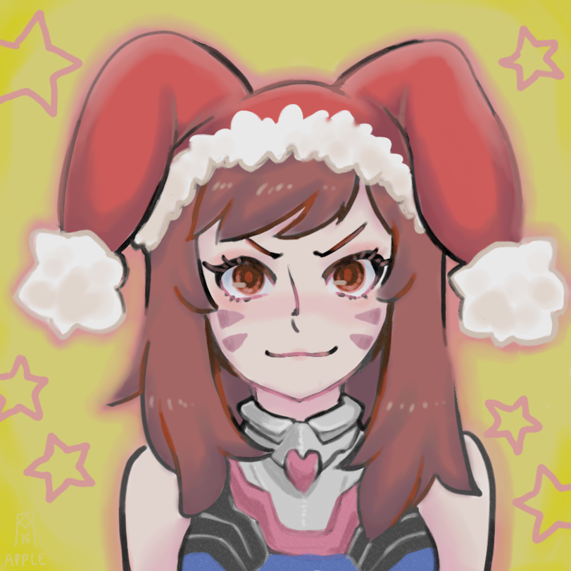 New Year and Christmas mood - Overwatch, , Everything, Beautiful girl, Chan, Games, Longpost