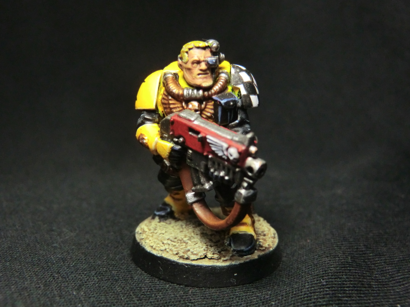 Librarian and Scouts - My, Adeptus Astartes, , Librarian, Lamenters, Warhammer, Warhammer 40k, Modeling, Painting, Longpost