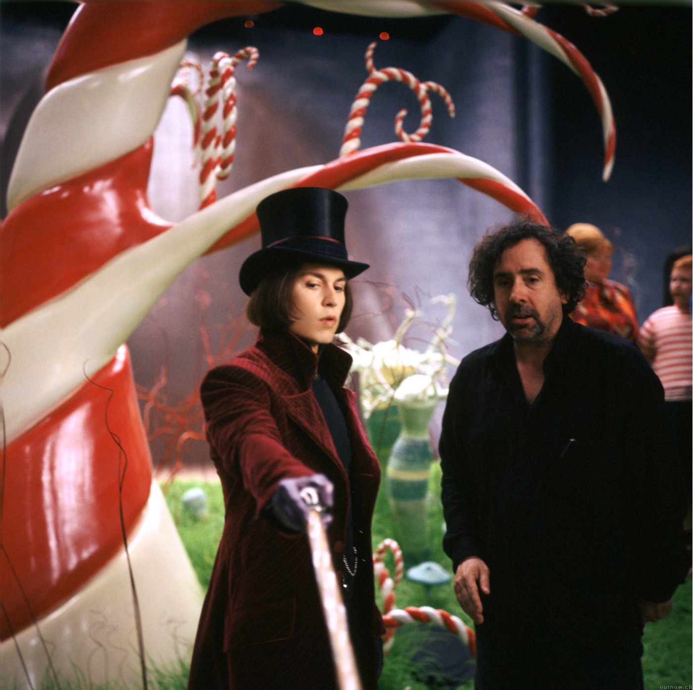 Behind the scenes of Charlie and the Chocolate Factory - Movies, Behind the scenes, Charlie and the Chocolate Factory, Tim Burton, Johnny Depp, Longpost