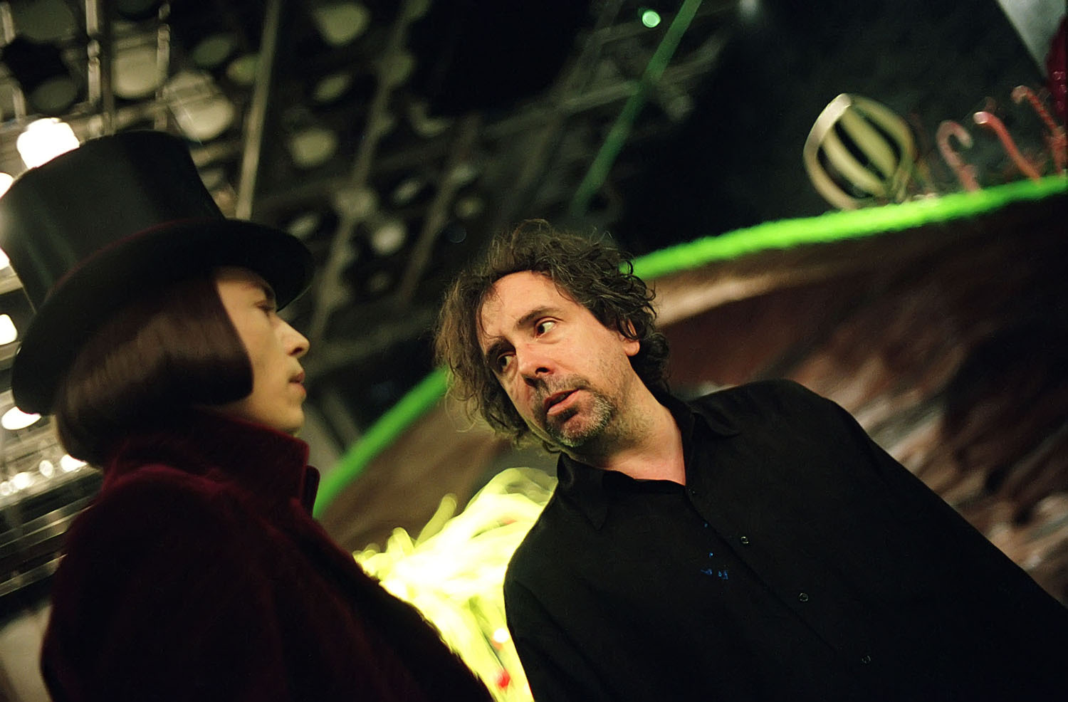 Behind the scenes of Charlie and the Chocolate Factory - Movies, Behind the scenes, Charlie and the Chocolate Factory, Tim Burton, Johnny Depp, Longpost