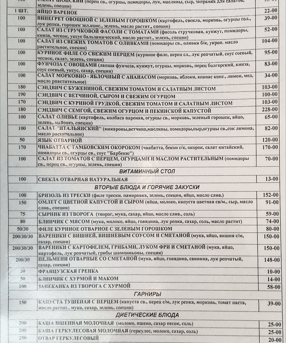 Menu with diet numbers and soaring prices: how they feed the deputies of the State Duma - Menu, State Duma, Deputies, Buffet, Canteen, Longpost