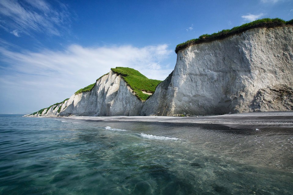 White rocks in Prostor Bay - Russia, South Kurils, Iturup, Open spaces, The rocks, Japanese, Sakhalin Region, Gotta go, Longpost