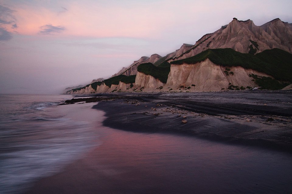 White rocks in Prostor Bay - Russia, South Kurils, Iturup, Open spaces, The rocks, Japanese, Sakhalin Region, Gotta go, Longpost