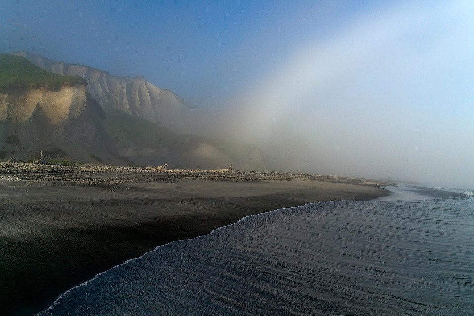 White rocks in Prostor Bay - Russia, South Kurils, Iturup, Open spaces, The rocks, Japanese, Sakhalin Region, Gotta go, Longpost