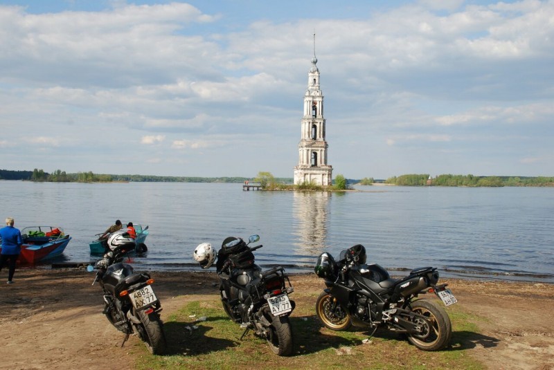 May mini-trip to Kalyazin on R1 - My, Kalyazin, Moto, Sport bike, Yamaha, , Travels, Trip, Video, Longpost