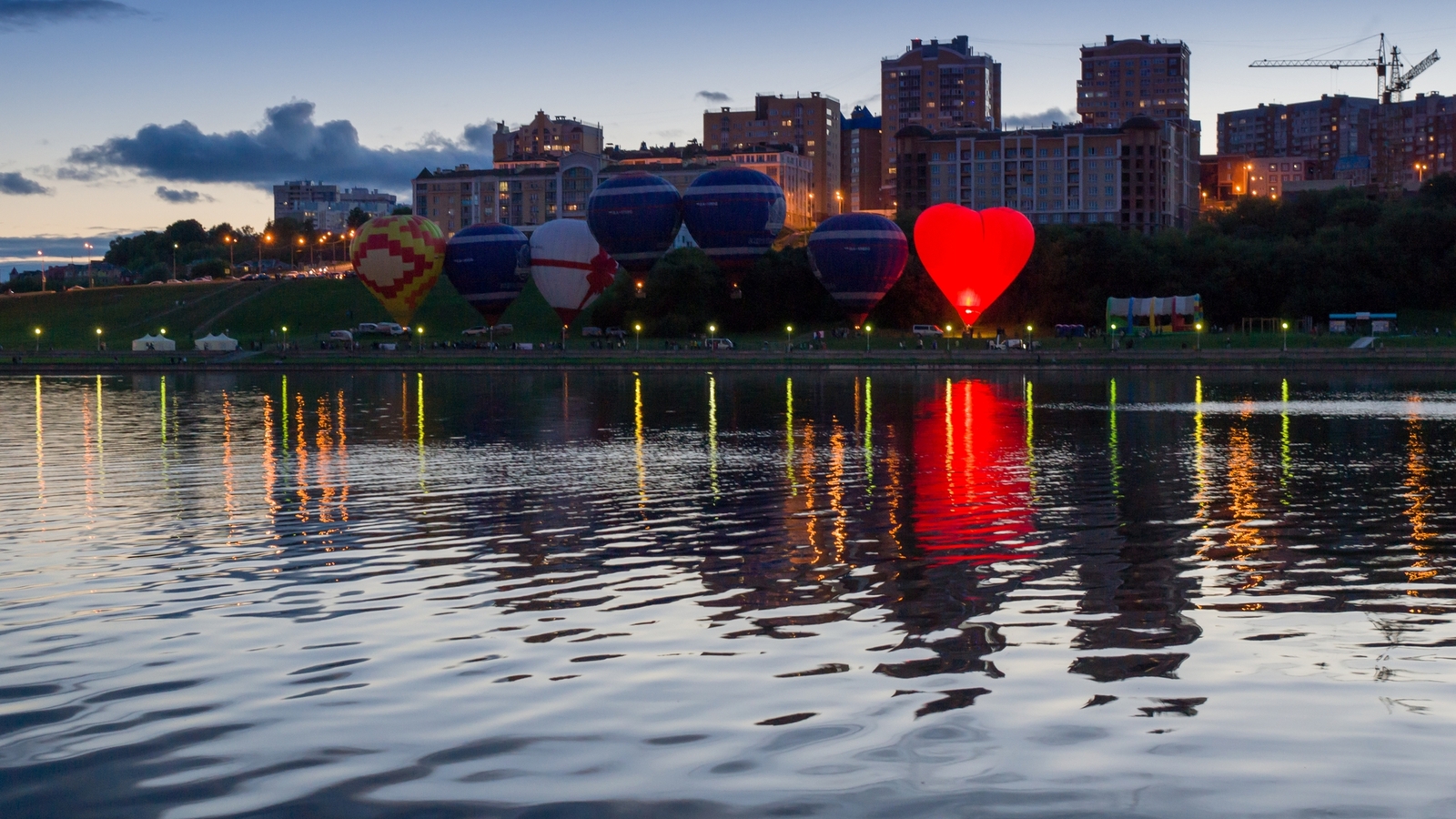 Heart of the City - My, Cheboksary, Balloon, Chuvashia, Day of the city, Sony, Photo