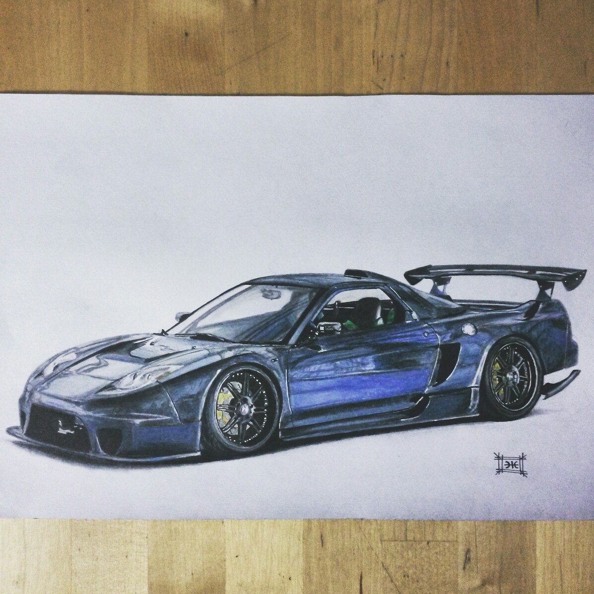 Две Honda NSX :) | Пикабу