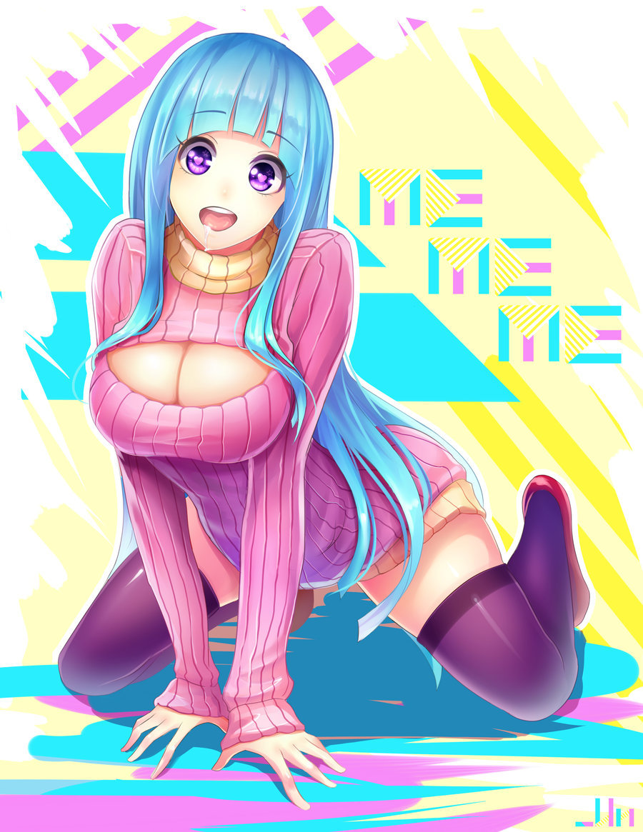 Me!Me!Me! - Me!me!me!, Anime Art, Anime Original, Аниме, Длиннопост