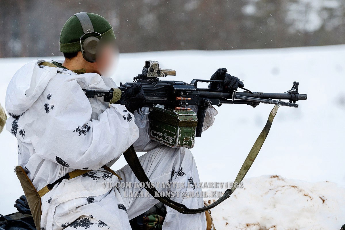 Machine guns and machine gunners of the special forces of the internal troops - Submachine gun, Pechenegs, Kalashnikov machine gun, , Photo, Special Forces, BB, Longpost