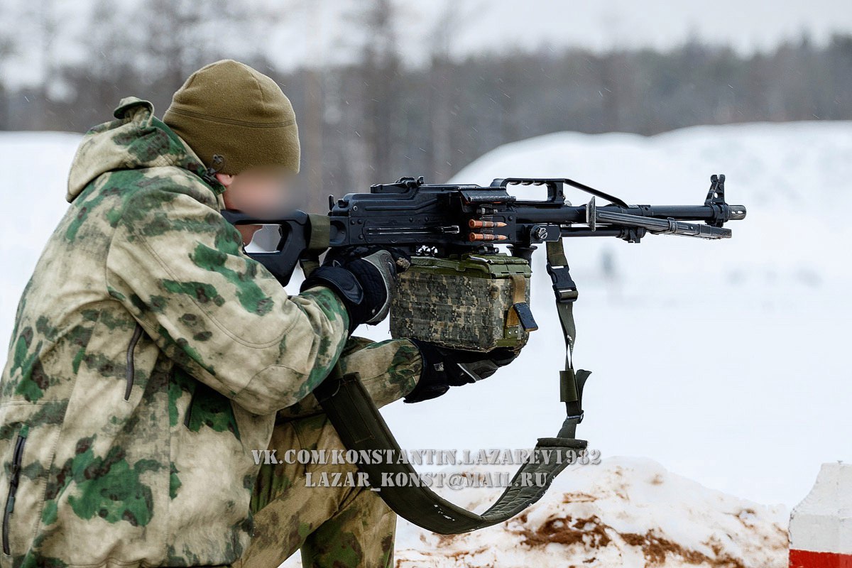 Machine guns and machine gunners of the special forces of the internal troops - Submachine gun, Pechenegs, Kalashnikov machine gun, , Photo, Special Forces, BB, Longpost