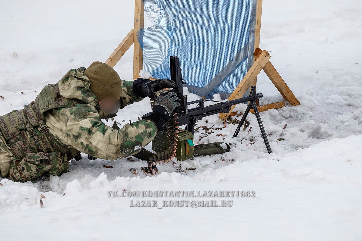 Machine guns and machine gunners of the special forces of the internal troops - Submachine gun, Pechenegs, Kalashnikov machine gun, , Photo, Special Forces, BB, Longpost