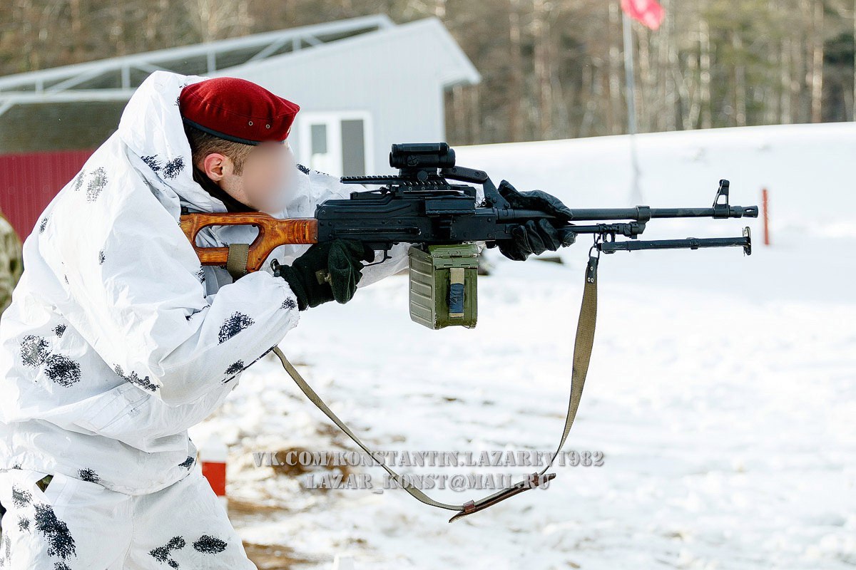 Machine guns and machine gunners of the special forces of the internal troops - Submachine gun, Pechenegs, Kalashnikov machine gun, , Photo, Special Forces, BB, Longpost