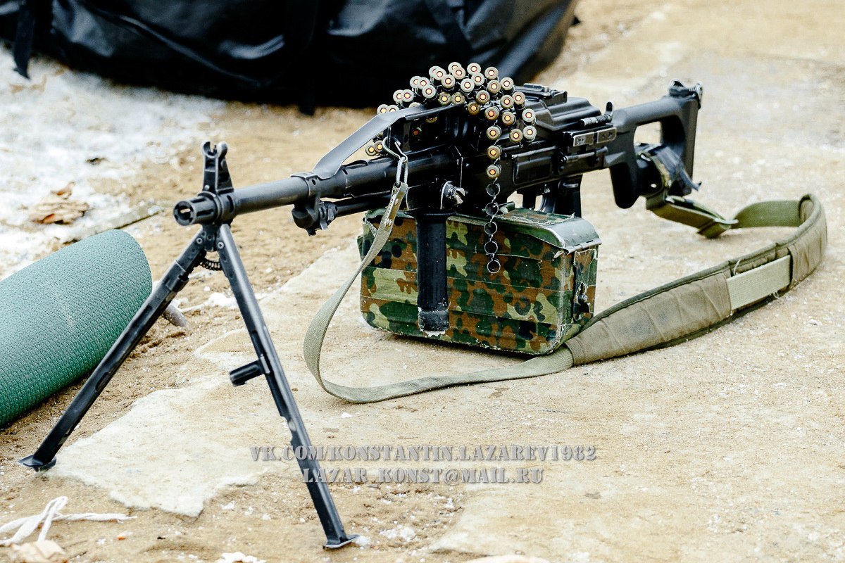 Machine guns and machine gunners of the special forces of the internal troops - Submachine gun, Pechenegs, Kalashnikov machine gun, , Photo, Special Forces, BB, Longpost