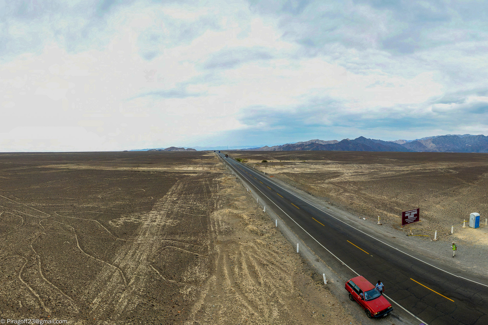 Nasko geoglyphs with the naked eye. - My, Nazca, Lines, Peru, South America, Geoglyphs, Longpost