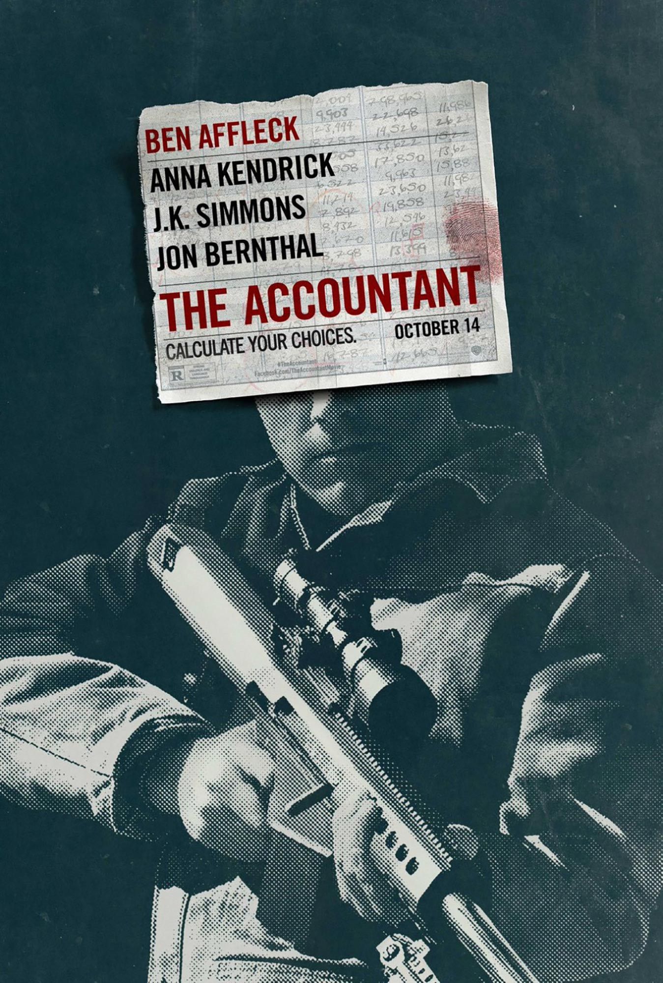 Debit 50 gauge - My, The Accountant, Pay, Bloopers, Movie Posters, Weapon, , Longpost