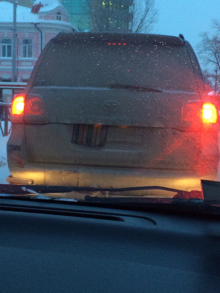 В Перми недавно ввели платные парковки - Моё, Пермь, Платная парковка, Toyota, Тряпка, Грязь