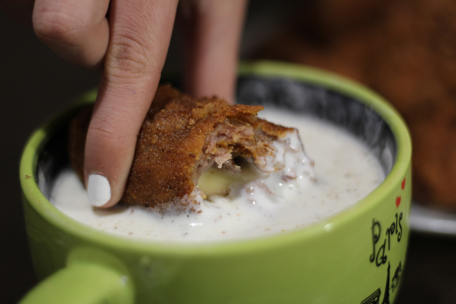 Deep-fried meat bombs (yummy for beer) - My, Snack, Recipe, Cooking, Ground meat, Deep frying, Longpost, Culinary minced meat