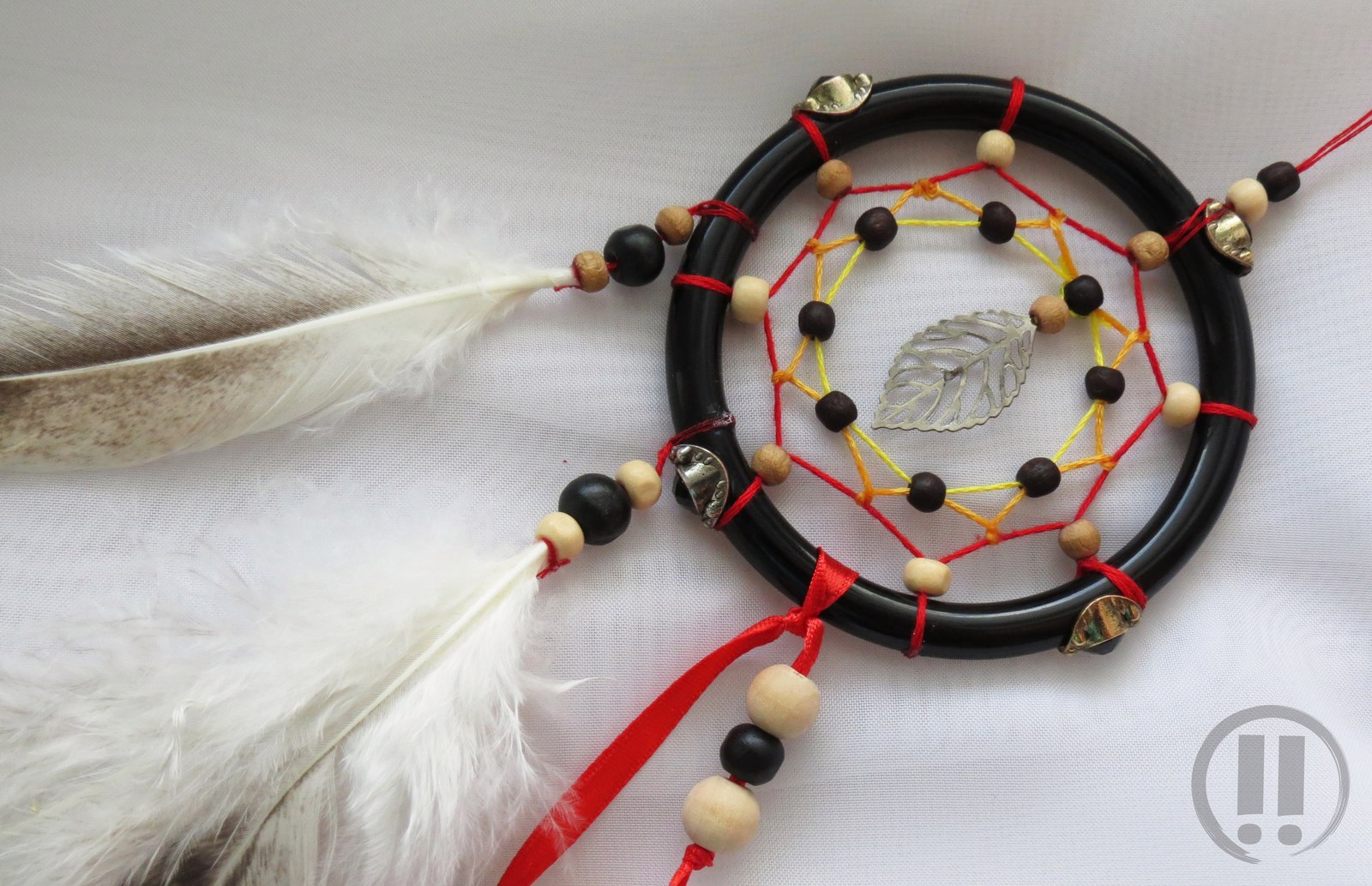 Friday Dream Traps - My, Dreamcatcher, , Needlework, My, Feathers, Beads, Longpost