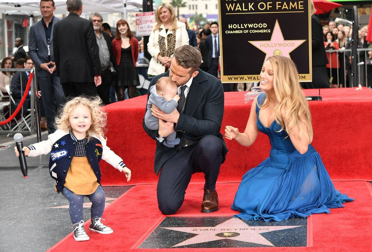 Ryan Reynolds Receives a Star on the Hollywood Walk of Fame - Ryan Reynolds, Glory, Actors and actresses, Longpost