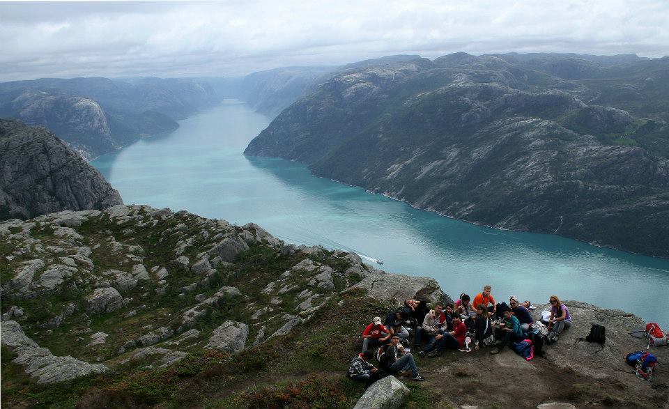 One of the most beautiful views I've seen in my life. - My, Norway, Scouts