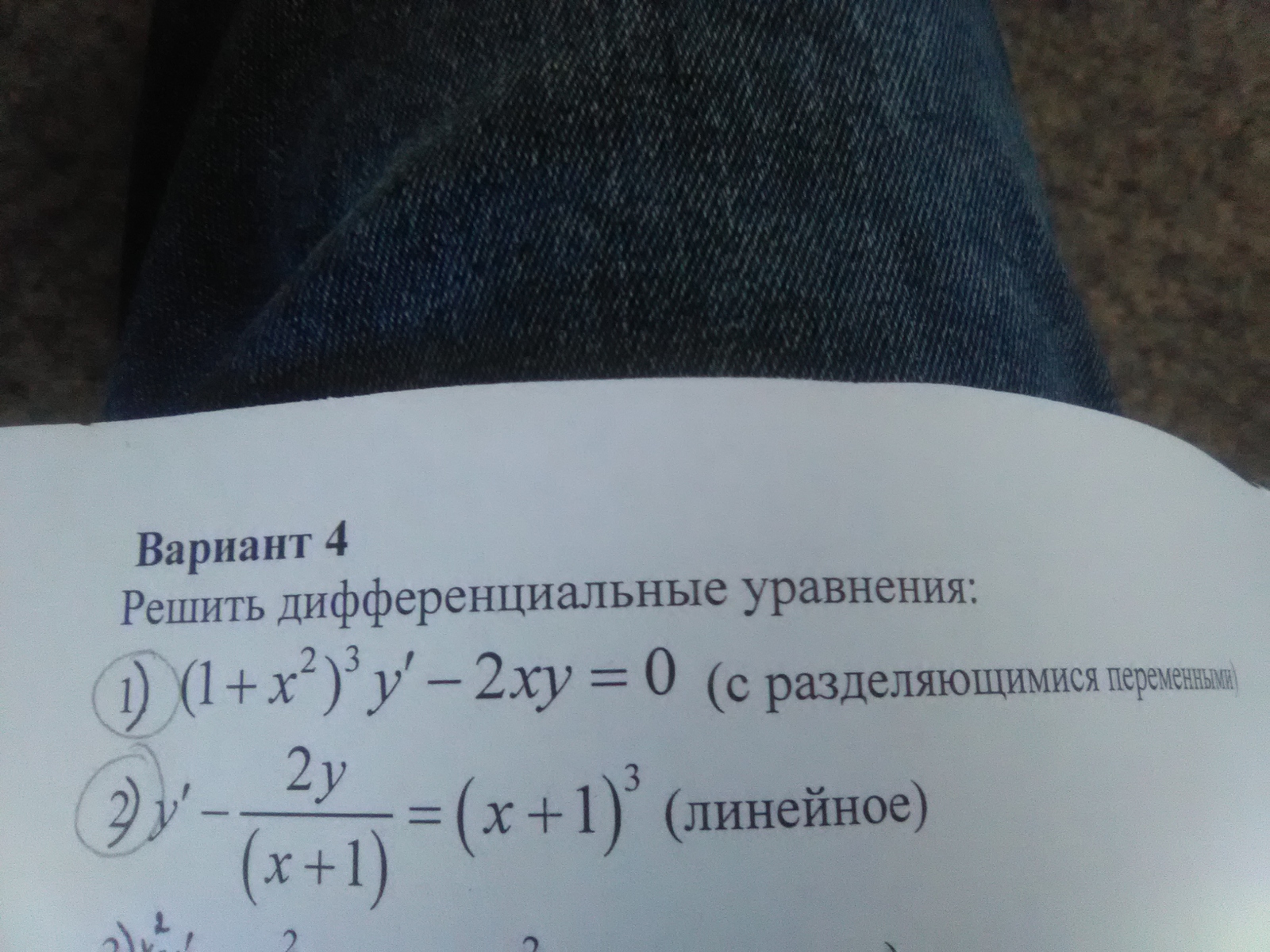 PIKABOO HELP - My, Mathematics, Differential Equations