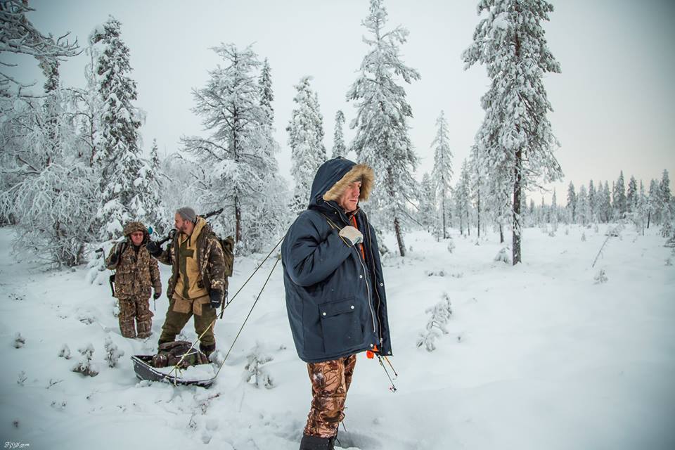 Post without words. - , Winter, Fishing, Forest, Longpost