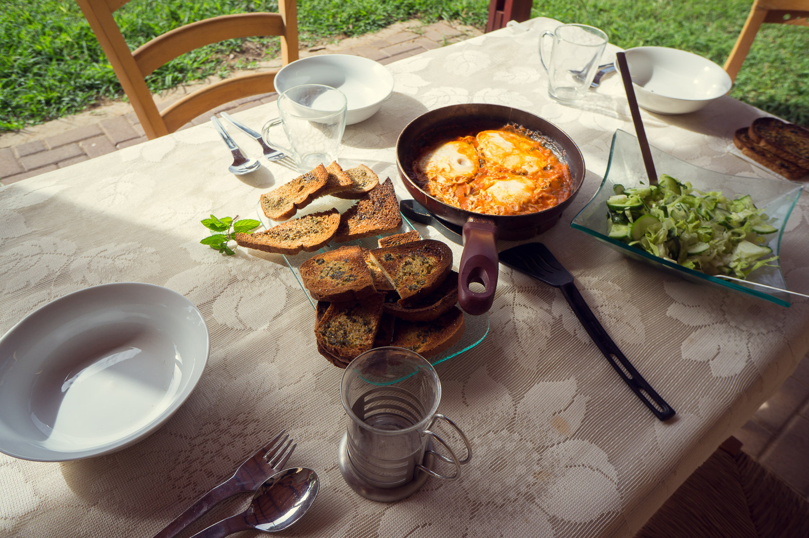 Shakshuka - My, Food, Cooking, My, Photo