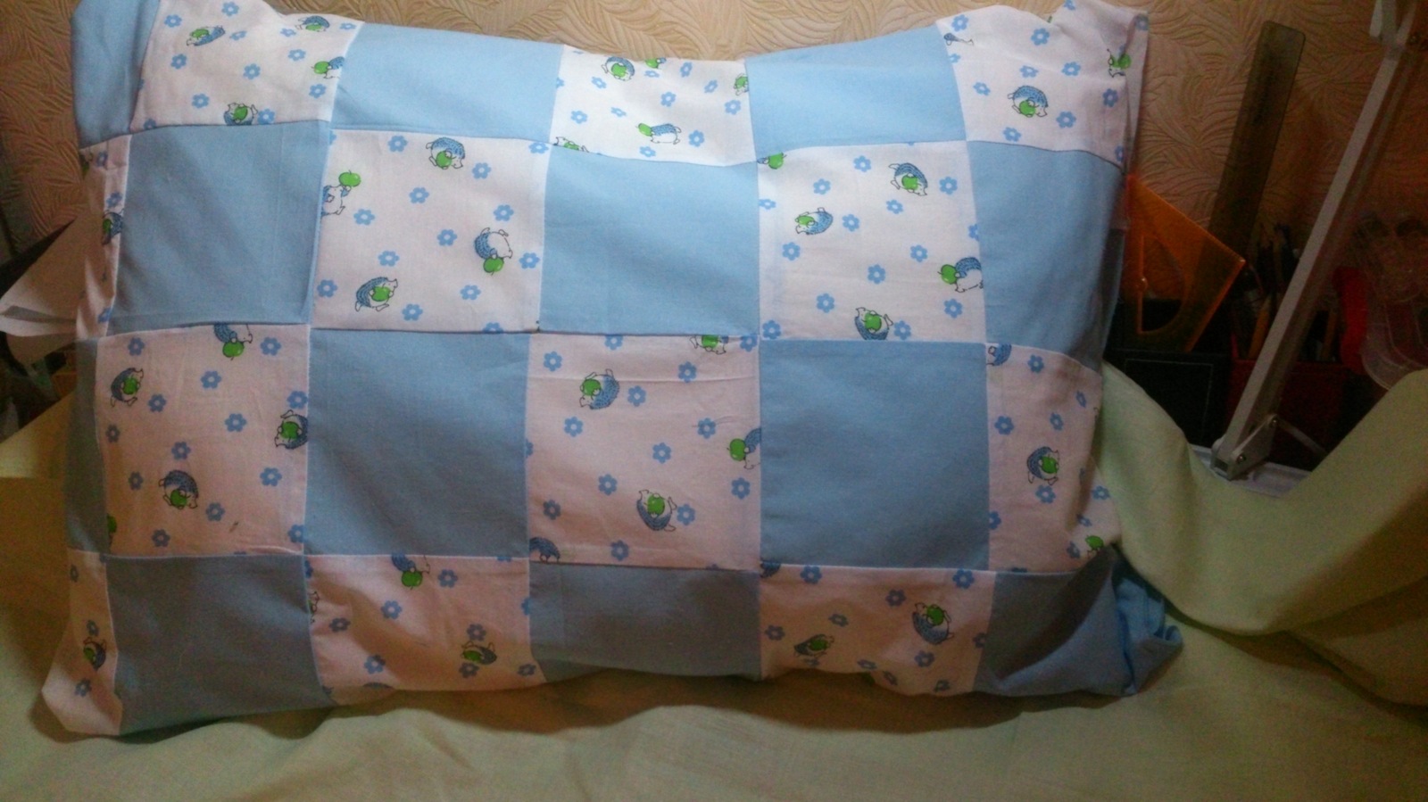 Pillowcases - My, Sewing, Patchwork, Pillowcase, Longpost