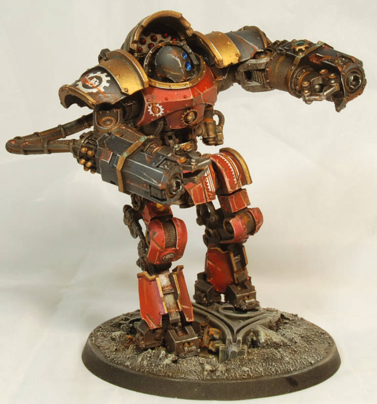 Mechanicum Domitar - My, Warhammer 40k, Warhammer 30k, , Mechanicum, Painting, Modeling, Longpost