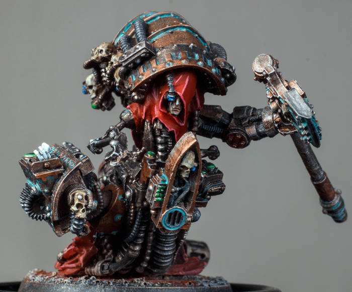 Mechanicum Domitar - My, Warhammer 40k, Warhammer 30k, , Mechanicum, Painting, Modeling, Longpost