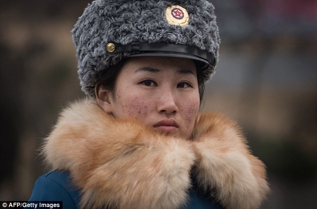 Only girls in the North Korean police - Traffic police, Police, North Korea, Pyongyang, Girls, Longpost