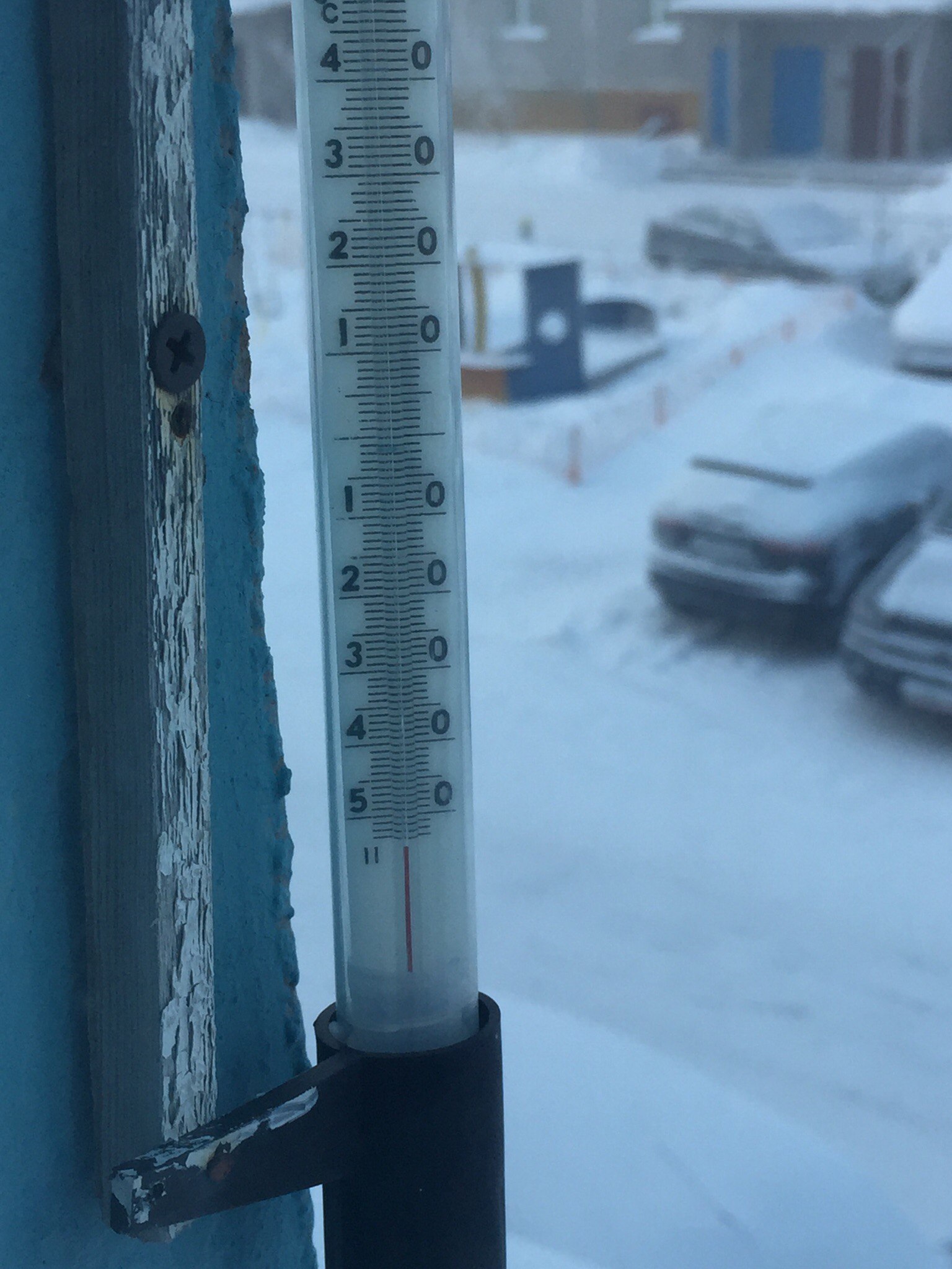 On the subject of frost - My, Cold, North, Russia