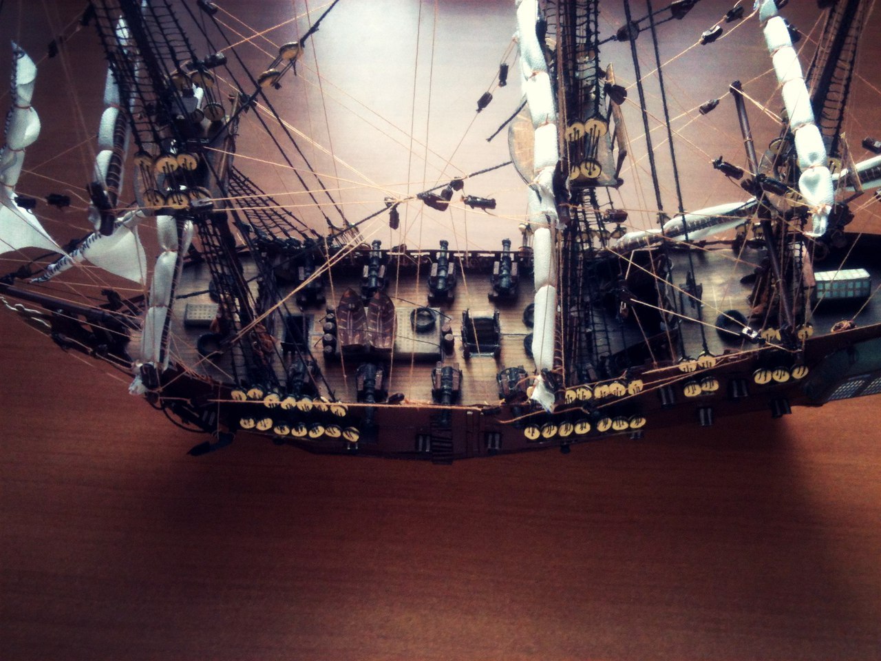 paper dream - Ship, Pirates, Paper, Pepakura, Papercraft, With your own hands, Masterpiece, Longpost