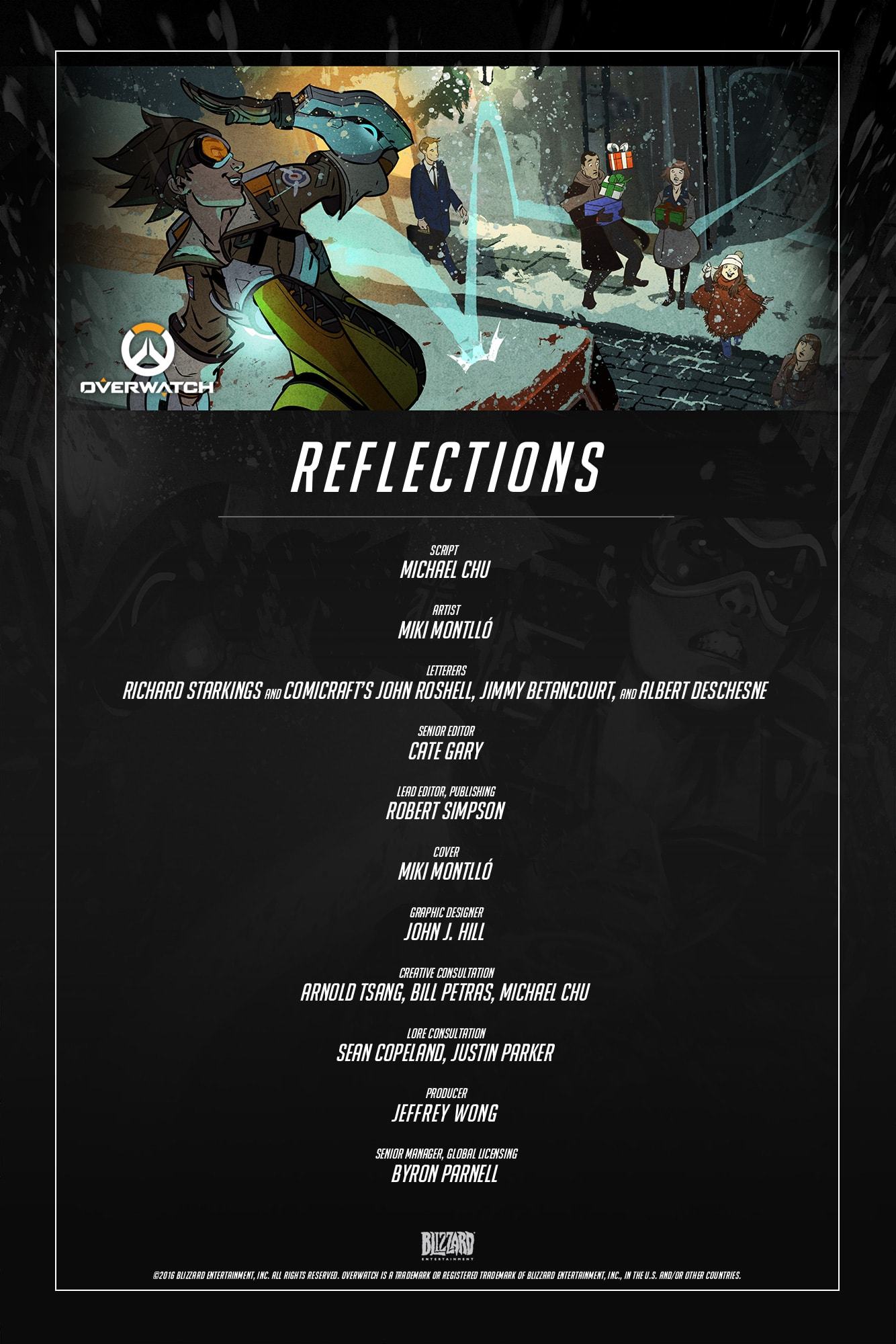 Overwatch - Reflections - My, Overwatch, Blizzard, Comics, Longpost