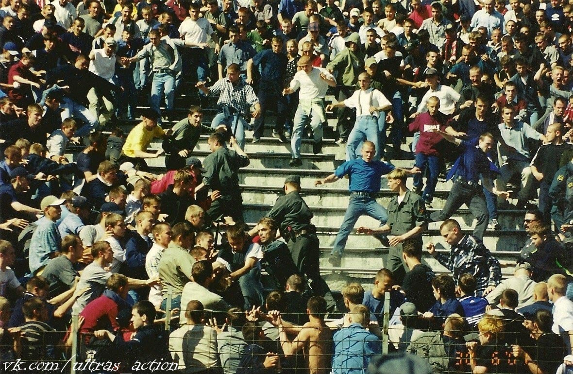 Russian near-football of the late 90s - early 00s. - Hooligans, About football, Football fans, Russia, 90th, 2000s, Nostalgia, Subcultures, Longpost