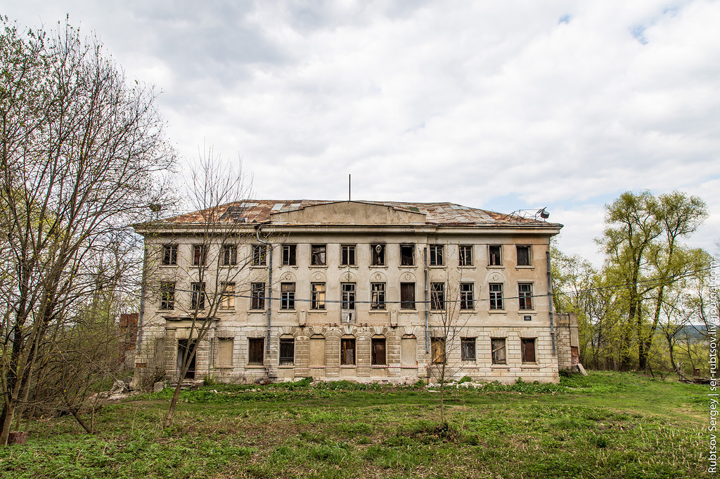 Manor Pushchino-on-Oka - My, Manor, Urbanfact, Pushchino, Moscow region, Abandoned, Longpost