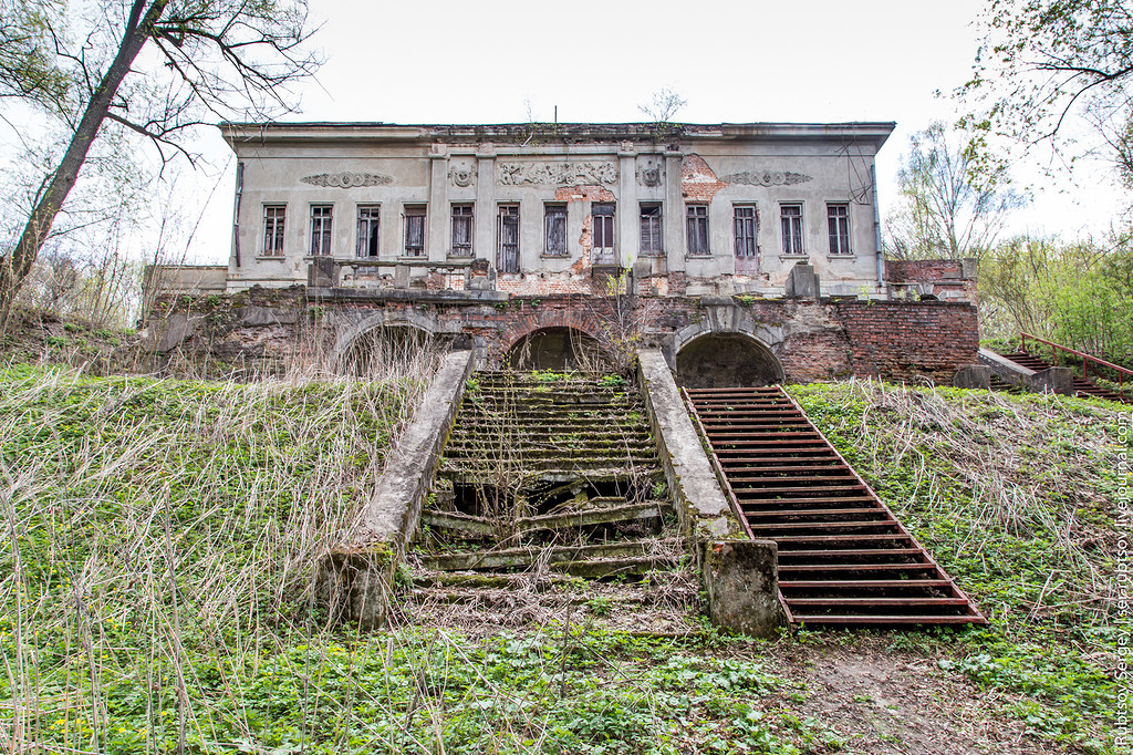 Manor Pushchino-on-Oka - My, Manor, Urbanfact, Pushchino, Moscow region, Abandoned, Longpost