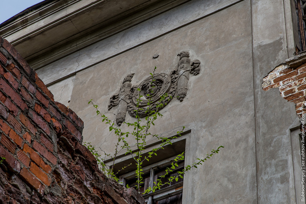 Manor Pushchino-on-Oka - My, Manor, Urbanfact, Pushchino, Moscow region, Abandoned, Longpost