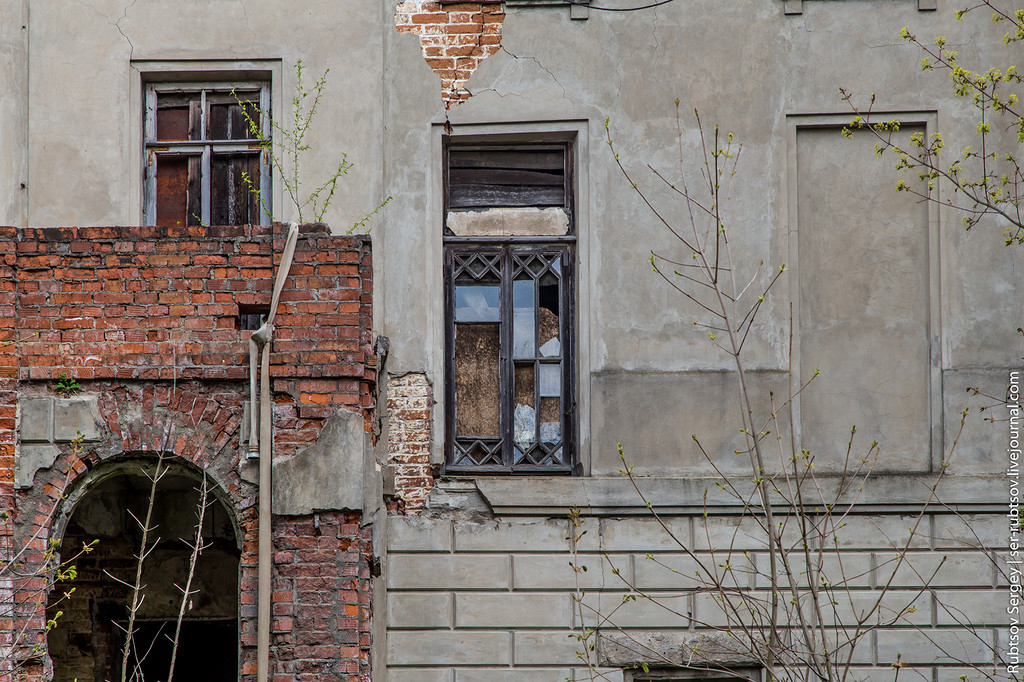 Manor Pushchino-on-Oka - My, Manor, Urbanfact, Pushchino, Moscow region, Abandoned, Longpost