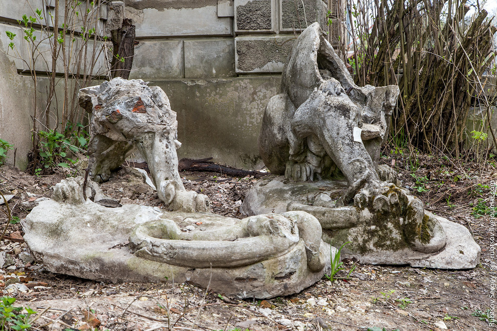 Manor Pushchino-on-Oka - My, Manor, Urbanfact, Pushchino, Moscow region, Abandoned, Longpost