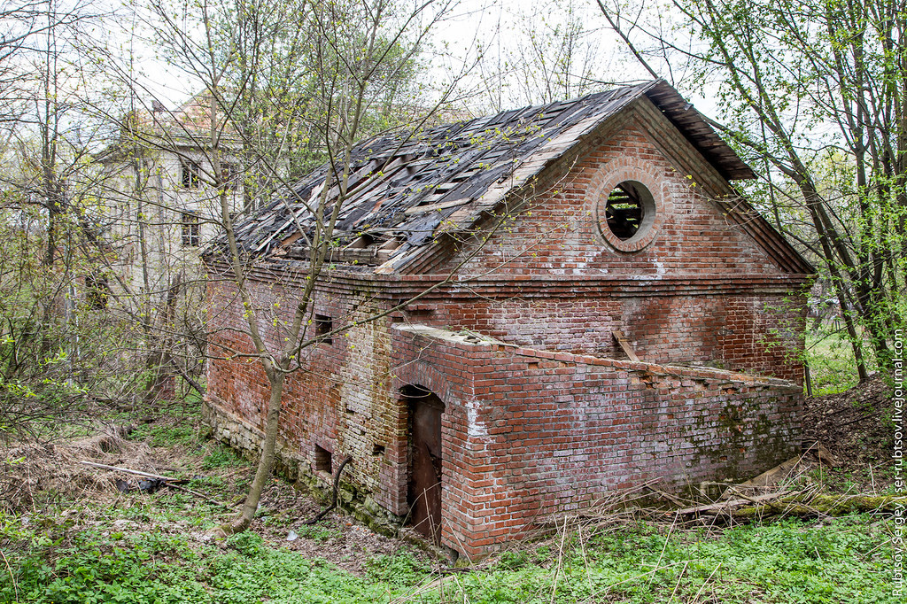 Manor Pushchino-on-Oka - My, Manor, Urbanfact, Pushchino, Moscow region, Abandoned, Longpost