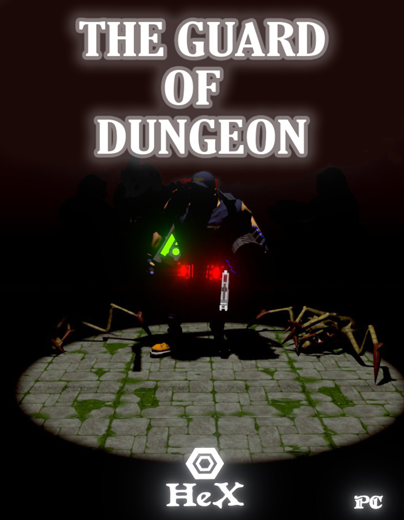 The guard of dungeon [Dungeon Guard] on Greenlight - My, Steam, Greenlight, Shooter, , Hardcore game, Unity, , Hex, Longpost