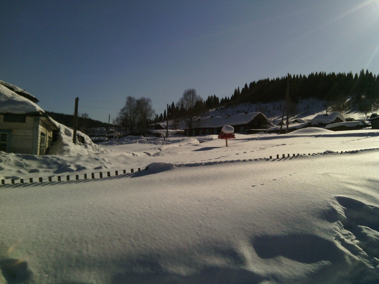 ski history - My, Skis, Perm Territory, Winter, Cold, House, Longpost