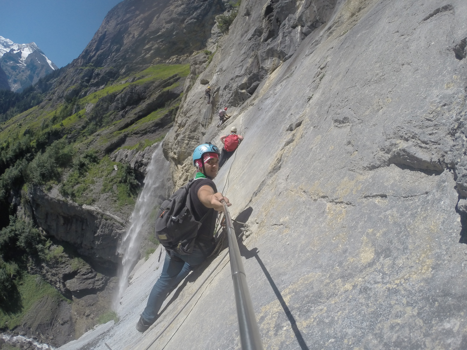 If a friend turned up suddenly .... - My, Switzerland, , GoPRO