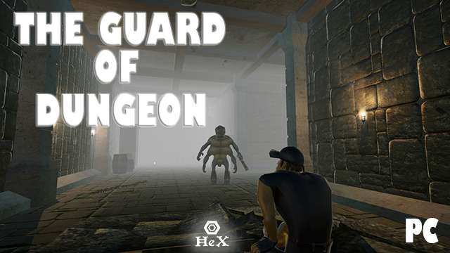 The guard of dungeon [Dungeon Guard] on Greenlight - My, Steam, Greenlight, , Hex, Old school, Hard rock, Shooter