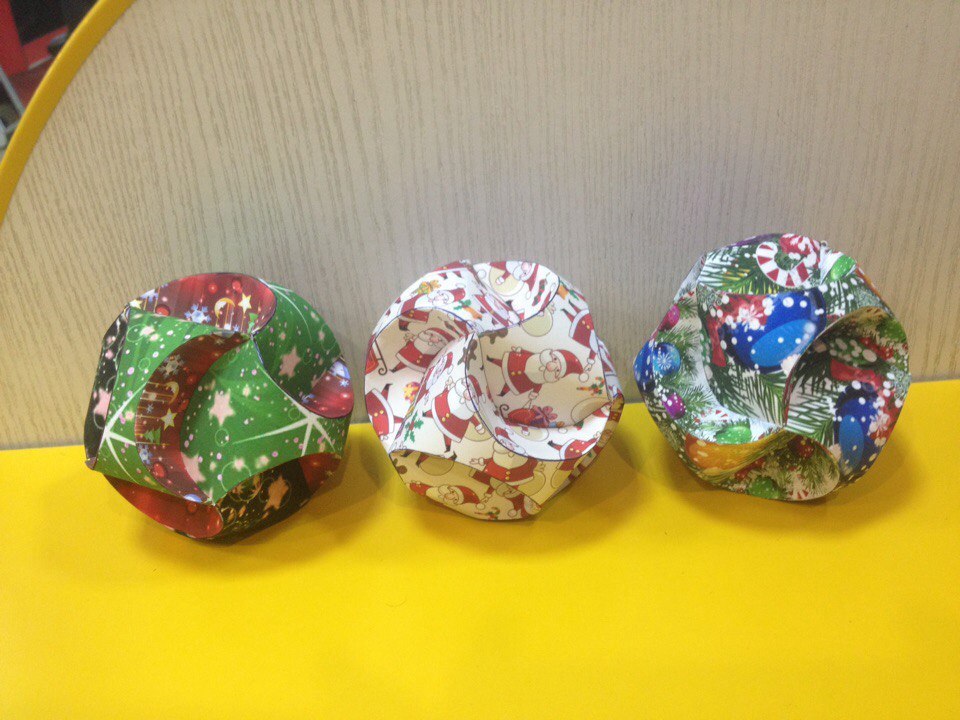 Paper balls 18+ - My, , With your own hands, New Year, Longpost