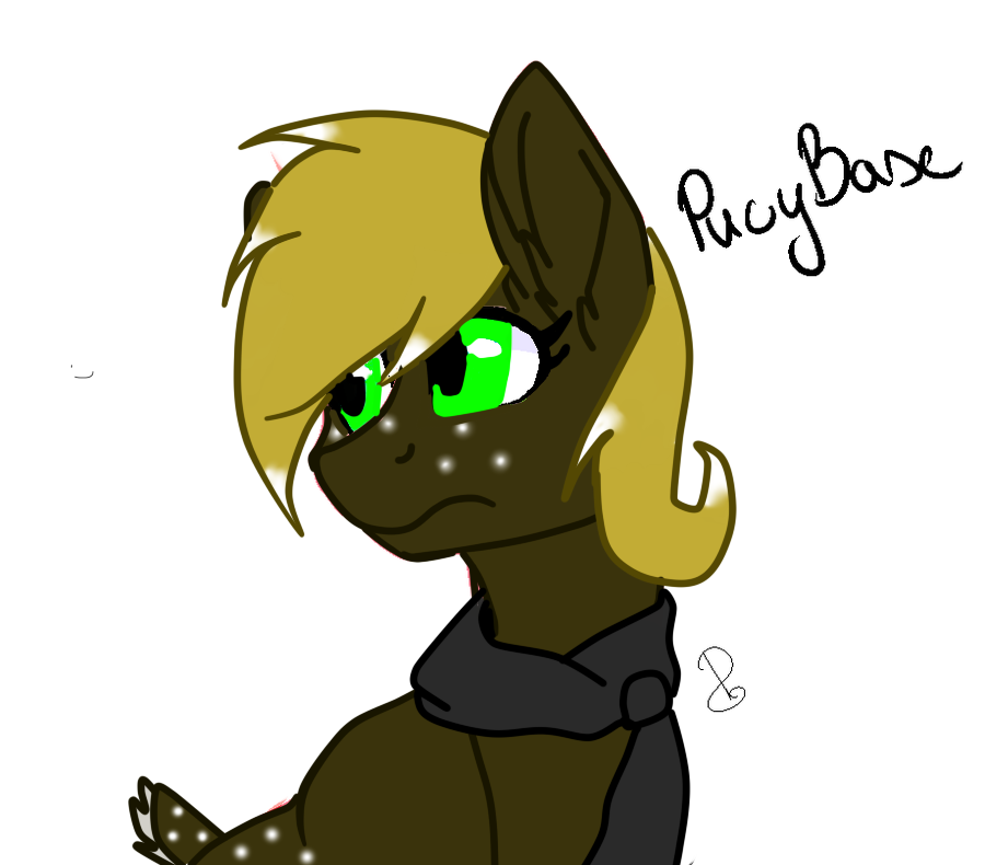 Some wrote in the comments that it is better to try to draw this pony-deer OS without horns. Well, it kind of happened. - My, Original character, My little pony